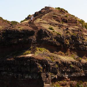 Lépcsők a Pico do Areeiróra