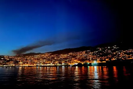 Funchal esti fényei