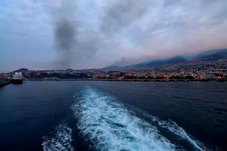 Funchal hajnali fényei