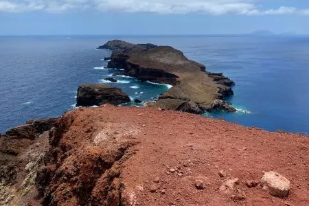 Látkép a Ponta do Furado kilátópontról