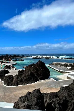 A Porto Moniz-i lávamedencék